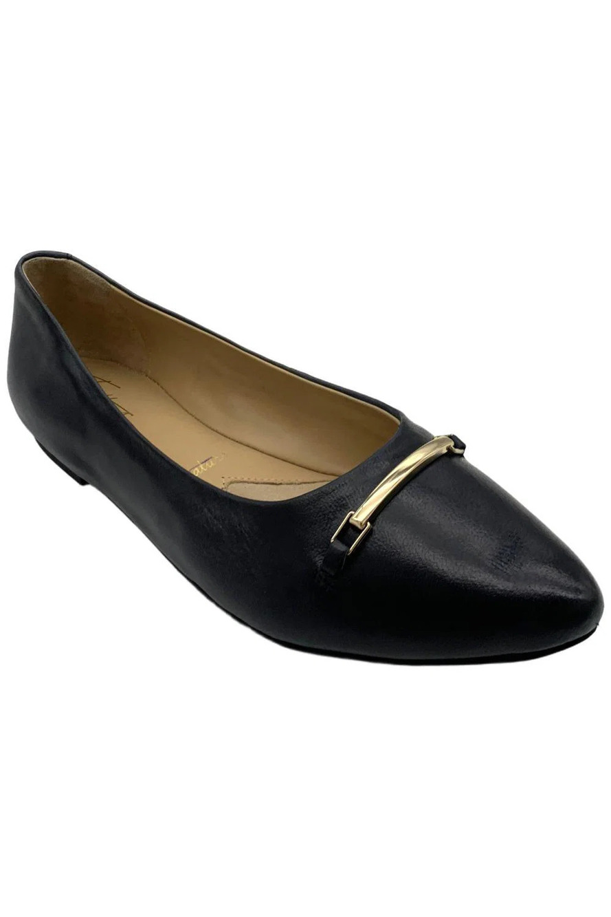 Trotters Women's Everly Flats Navy - Wide